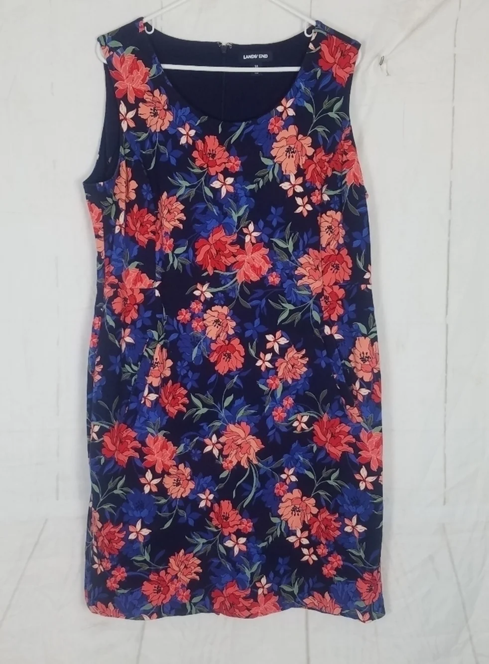 Lands end floral shift dress - Picture 3 of 7